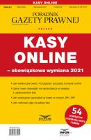 Okładka książki Kasy online obowiązkowa wymiana 2021