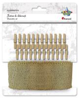 Opakowanie Klamerki drewniane 24szt