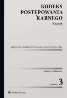 Kodeks postępowania karnego Kazusy. Autor: Młodawska-Piaseczna Małgorzata, Wielgolewska Anna. SmakLiter.pl Okładka książki Kodeks postępowania karnego Kazusy