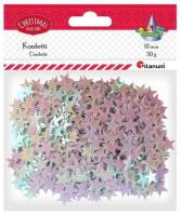 Opakowanie Konfetti gwiazdki 30g bladoróżowe