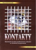 Kontakty skazanych za karę pozbawienia wolności.... Autor: Krzysztof Linowski. SmakLiter.pl Okładka książki Kontakty skazanych za karę pozbawienia wolności...