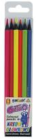 Opakowanie Kredki ołówkowe Fluo 6 kolorów
