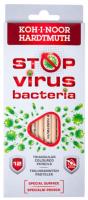 Opakowanie Kredki Stop Virus Bacteria 12 kolorów