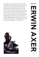 Kto to był Erwin Axer?. Autor: Paweł Płoski, Michał Smolisa. SmakLiter.pl Okładka książki Kto to był Erwin Axer?