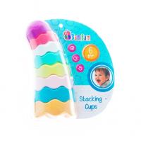 Kubeczki do układania 8szt. Wydawca: BamBam. SmakLiter.pl Opakowanie Kubeczki do układania 8szt