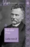 Okładka książki Lalka T.2 ABC Klasyka polska. Lektury T.6