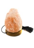 Lampa solna himalajska na USB mała naturalna różowa. Producent: Solana. SmakLiter.pl Zdjęcie produktu Lampa solna himalajska na USB mała naturalna różowa