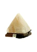 Lampa solna himalajska na USB mała piramida różowa. Producent: Solana. SmakLiter.pl Zdjęcie produktu Lampa solna himalajska na USB mała piramida różowa