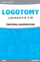 Okładka książki Logotomy z głoskami P,B,F,W