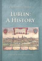 Okładka książki Lublin: A History BR