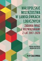 Małopolskie Mistrzostwa w Łamigłówkach Logicznych. Autor: Michał Niedźwiedź, Reiter Magadalena. SmakLiter.pl Okładka książki Małopolskie Mistrzostwa w Łamigłówkach Logicznych