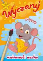 Malowanki wodne. Wyczaruj gryzonie. Autor: WYDAWNICTWO SKRZAT. SmakLiter.pl Okładka książki Malowanki wodne. Wyczaruj gryzonie