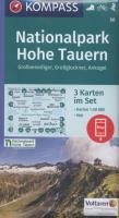 Okładka książki Mapa Nationalpark Hohe Tauern 1:50 000 3w1 KOMPASS