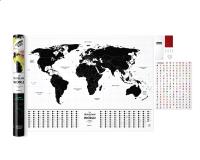 Okładka książki Mapa Zdrapka Travel Map Glow World