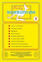 Miniatury matematyczne cz.3. Autor:   Praca zbiorowa. SmakLiter.pl Okładka książki Miniatury matematyczne cz.3