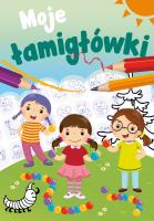 Moje łamigłówki. Autor: Grabias Sabina. SmakLiter.pl Okładka książki Moje łamigłówki