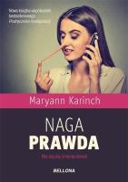 Naga prawda pocket. Autor: Maryann Karinch. SmakLiter.pl Okładka książki Naga prawda pocket