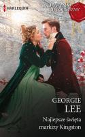 Najlepsze święta markizy Kingston. Autor: Lee Georgie. SmakLiter.pl Okładka książki Najlepsze święta markizy Kingston