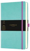 Opakowanie Notatnik 13x21cm linia Castelli Aquarela JadeGreen