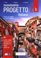 Nuovissimo Progetto italiano 2B Libro dello studente e Quaderno degli esercizi. Autor: L. Ruggieri, S. Magnelli. SmakLiter.pl Okładka książki Nuovissimo Progetto italiano 2B Libro dello studente e Quaderno degli esercizi