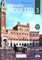 Nuovissimo Progetto italiano 3 Libro dello studente + CD. Autor: Marin Telis. SmakLiter.pl Okładka książki Nuovissimo Progetto italiano 3 Libro dello studente + CD