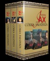 Pakiet: Cykl Córka fałszerza. Autor: Joanna Jax. SmakLiter.pl Okładka książki Pakiet: Cykl Córka fałszerza