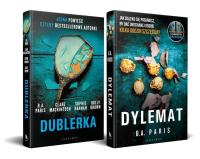 Pakiet: Dublerka / Dylemat. Autor: Paris B.A.. SmakLiter.pl Okładka książki Pakiet: Dublerka / Dylemat