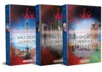 Pakiet: Prawda zapisana w popiołach Tom 1-3. Autor: Joanna Jax. SmakLiter.pl Okładka książki Pakiet: Prawda zapisana w popiołach Tom 1-3