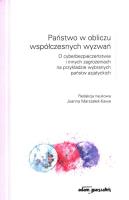 Państwo w obliczu współczesnych wyzwań. Autor: Joanna Marszałek-Kawa (red.). SmakLiter.pl Okładka książki Państwo w obliczu współczesnych wyzwań