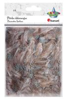 Opakowanie Piórka półpuch 3g bażant brązowo szare