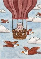 Pocztówka z kolorowanką - Ci którzy ufają Panu. Autor: Katarzyna Rymorz. SmakLiter.pl Okładka książki Pocztówka z kolorowanką - Ci którzy ufają Panu