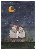 Pocztówka z kolorowanką - Miłujmy się wzajemnie. Autor: Katarzyna Rymorz. SmakLiter.pl Okładka książki Pocztówka z kolorowanką - Miłujmy się wzajemnie