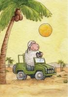 Pocztówka z kolorowanką - Szukajcie najpierw. Autor: Katarzyna Rymorz. SmakLiter.pl Okładka książki Pocztówka z kolorowanką - Szukajcie najpierw