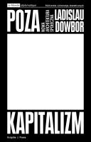 Poza kapitalizm. Autor: Ladislau Dowbor. SmakLiter.pl Okładka książki Poza kapitalizm
