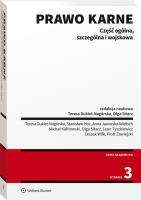 Prawo karne Część ogólna szczególna i wojskowa. Autor: Opracowanie zbiorowe. SmakLiter.pl Okładka książki Prawo karne Część ogólna szczególna i wojskowa