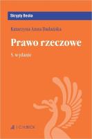 Prawo rzeczowe  Skrypty w5. Autor: dr Katarzyna Anna Dadańska. SmakLiter.pl Okładka książki Prawo rzeczowe  Skrypty w5