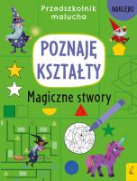 Opakowanie Przedszkolnik malucha Poznaję kształty Magiczne stwory