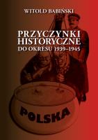 Okładka książki Przyczynki historyczne do okresu 1939-1945
