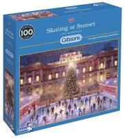 Opakowanie Puzzle 1000 Jazda na łyżwach w świątecznym G3