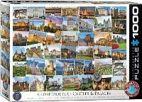 Opakowanie Puzzle 1000 Zamki Globetrotter + Pala 6000-0762