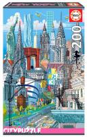 Puzzle 200 Nowy Jork G3. Wydawca: Educa. SmakLiter.pl Opakowanie Puzzle 200 Nowy Jork G3