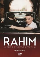Rahim. Ludzie z tylnego siedzenia. Autor: Sebastian 'Rahim' Salbert, Corso Przemysław. SmakLiter.pl Okładka książki Rahim. Ludzie z tylnego siedzenia