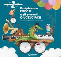 Rozśpiewane emocje, czyli piosenki o uczuciach. Uczuciometr. Autor: Isern Susanna. SmakLiter.pl Okładka książki Rozśpiewane emocje, czyli piosenki o uczuciach. Uczuciometr