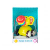 Słonik na kółkach. Wydawca: BamBam. SmakLiter.pl Opakowanie Słonik na kółkach