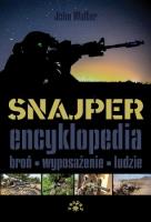 Snajper Encyklopedia. Autor: John Walter. SmakLiter.pl Okładka książki Snajper Encyklopedia