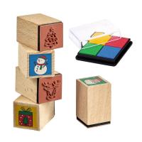 Opakowanie Stempelki drewniane - Gwiazdka