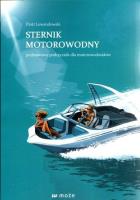 Sternik motorowodny. Autor: Piotr Lewandowski. SmakLiter.pl Okładka książki Sternik motorowodny