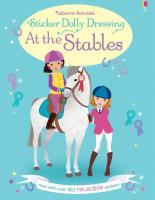 Sticker Dolly Dressing At the Stables. Autor: Bowman Lucy. SmakLiter.pl Okładka książki Sticker Dolly Dressing At the Stables