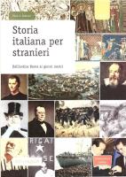 Storia italiana per stranieri B2-C2. Autor: Paolo E. Balboni. SmakLiter.pl Okładka książki Storia italiana per stranieri B2-C2
