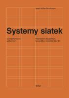 Okładka książki Systemy siatek w projektowaniu graficznym. Przewodnik dla grafików, typografów i projektantów 3D